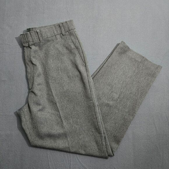 Levi's Action Slacks Men 38X32 (36X30) Gray Straight Leg Dress Pants Trousers - Picture 1 of 14